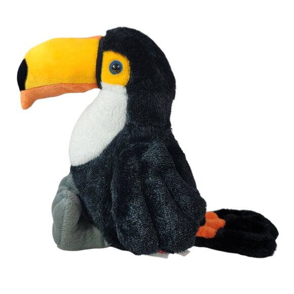 Webkinz Toco Toucan Plush Black Orange Bird No Code Beans In Tush Ganz HM223 - Picture 3 of 10